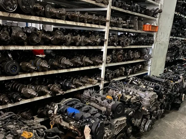 Motor ve krank rafları